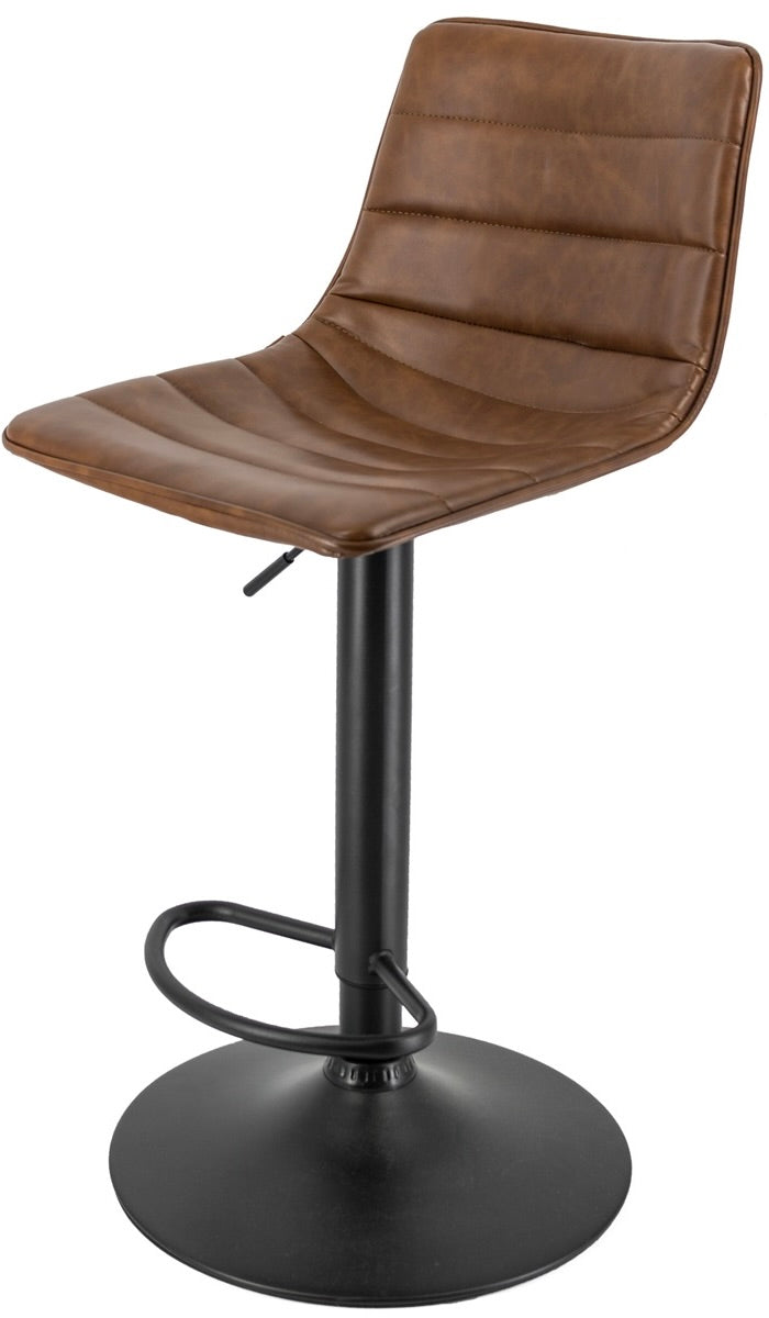 Kunstleder Sitzhocker Tokyo 2 höhenverstellbar Barhocker 3 Farben