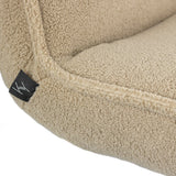 Design Drehsessel Sam Teddy Besucher Chill Sessel Wohnzimmer 5 Farben & Hocker