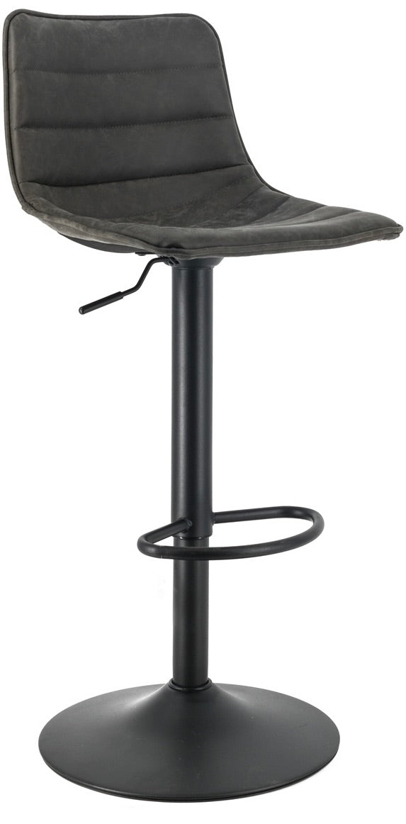 Kunstleder Sitzhocker Tokyo 2 höhenverstellbar Barhocker 3 Farben