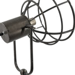 Lade das Bild in den Galerie-Viewer, Stehlampe Industrial Satelit schwarz Dreifuss
