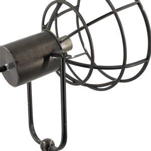 Stehlampe Industrial Satelit schwarz Dreifuss
