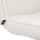 Design Drehsessel Sam Teddy Besucher Chill Sessel Wohnzimmer 5 Farben & Hocker