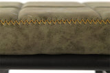 Kunstleder Sitzhocker Markham braun grün grau Gastro Hocker