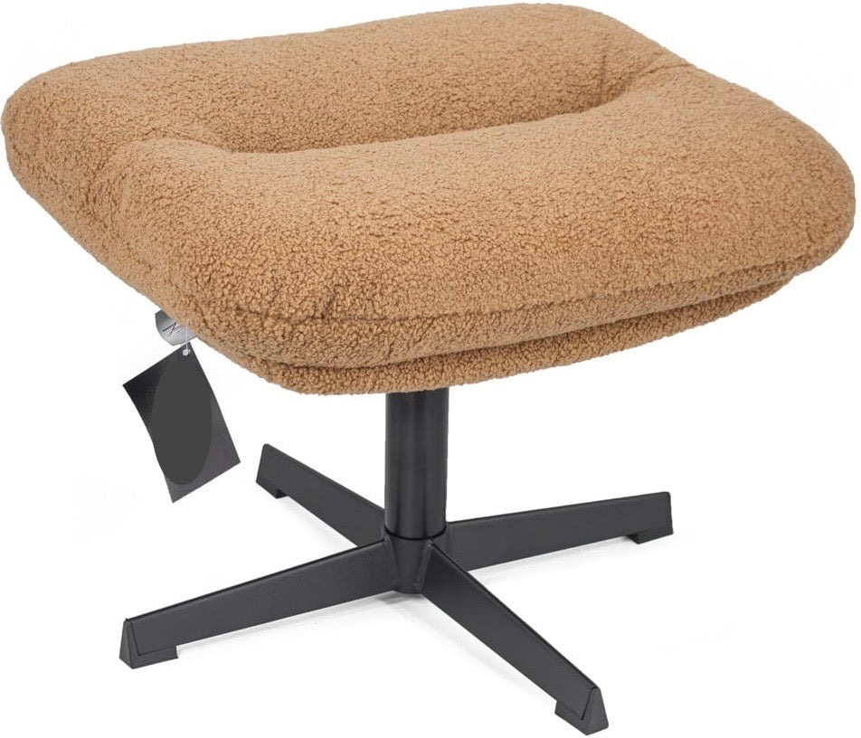 Design Drehsessel Sam Teddy Besucher Chill Sessel Wohnzimmer 5 Farben & Hocker
