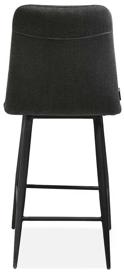 Stoff Barstuhl Pumal in 3 Farben Anthrazit Lichtgrau Grün
