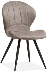 Stuhl Magy in 4 Farben Cognac-braun grün anthrazit Taupe