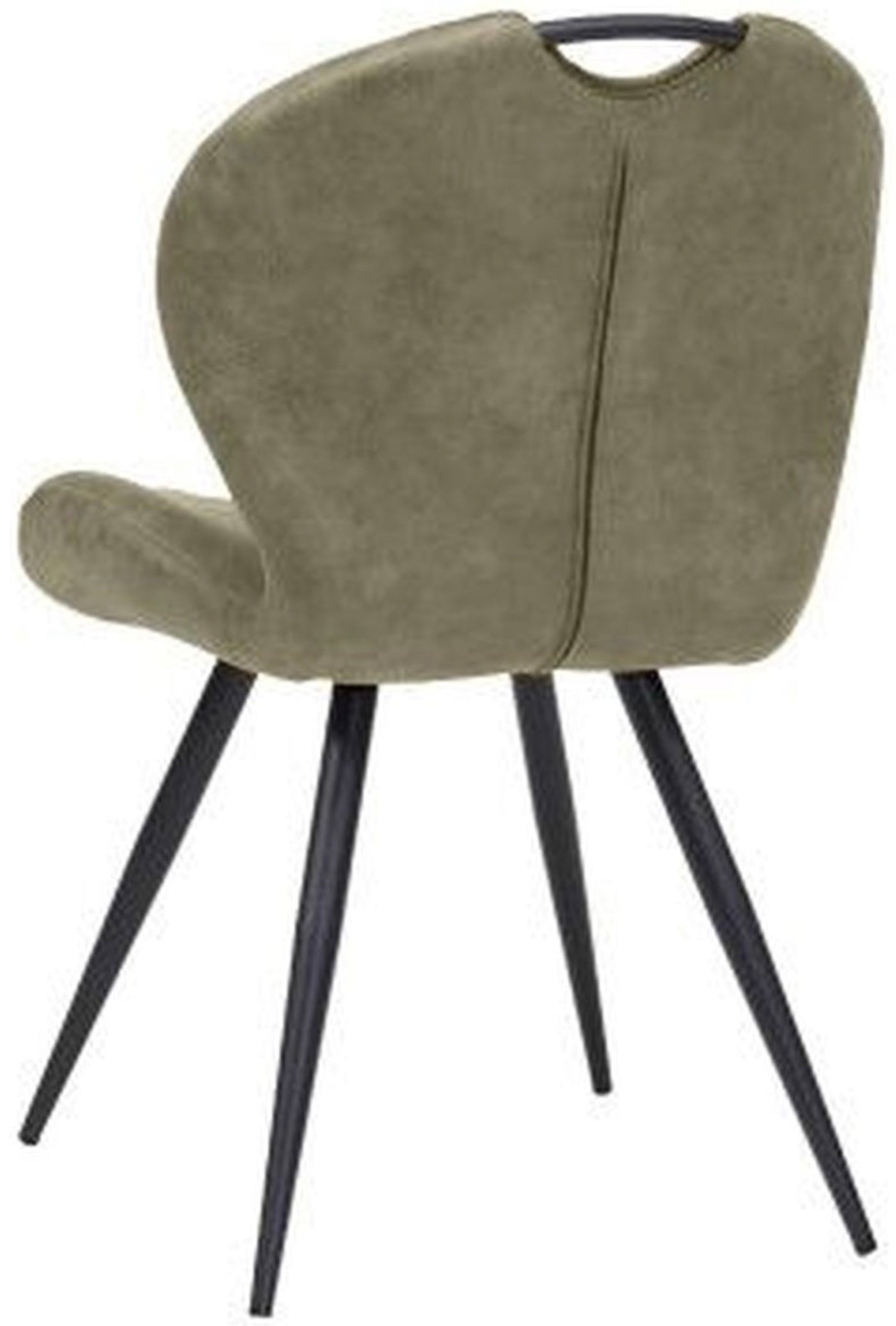 Chaise Mira en 4 couleurs : cognac, marron, vert, anthracite, taupe