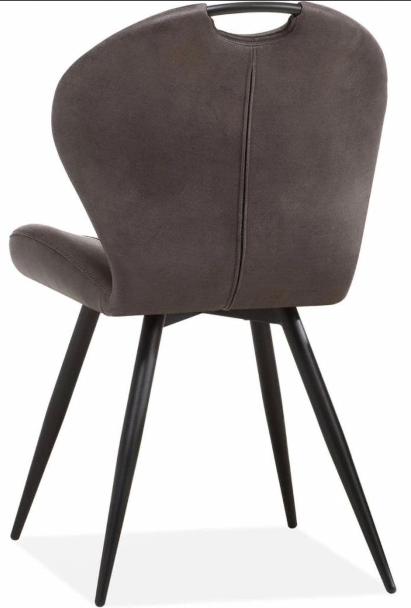 Chaise Mira en 4 couleurs : cognac, marron, vert, anthracite, taupe