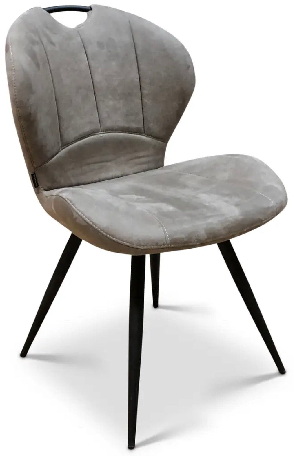 Chaise Mira en 4 couleurs : cognac, marron, vert, anthracite, taupe