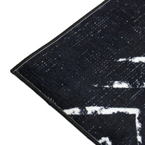 Teppich Uli Modern schwarz weiss 160x230cm