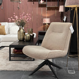 Design Drehsessel Sam Teddy Besucher Chill Sessel Wohnzimmer 5 Farben & Hocker