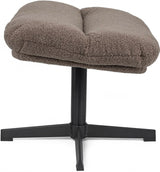 Design Drehsessel Sam Teddy Besucher Chill Sessel Wohnzimmer 5 Farben & Hocker