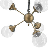 Hängelampe Vintage Glühtomium Pendellampe Farbe: gold antik
