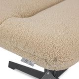 Design Drehsessel Sam Teddy Besucher Chill Sessel Wohnzimmer 5 Farben & Hocker
