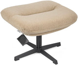 Design Drehsessel Sam Teddy Besucher Chill Sessel Wohnzimmer 5 Farben & Hocker