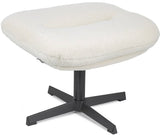 Design Drehsessel Sam Teddy Besucher Chill Sessel Wohnzimmer 5 Farben & Hocker