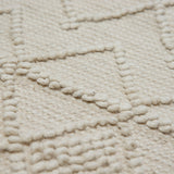 Design Fransenteppich Dev beige Modern 2 Größen Baumwolle