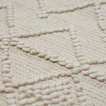 Lade das Bild in den Galerie-Viewer, Design Fransenteppich Dev beige Modern 2 Größen Baumwolle
