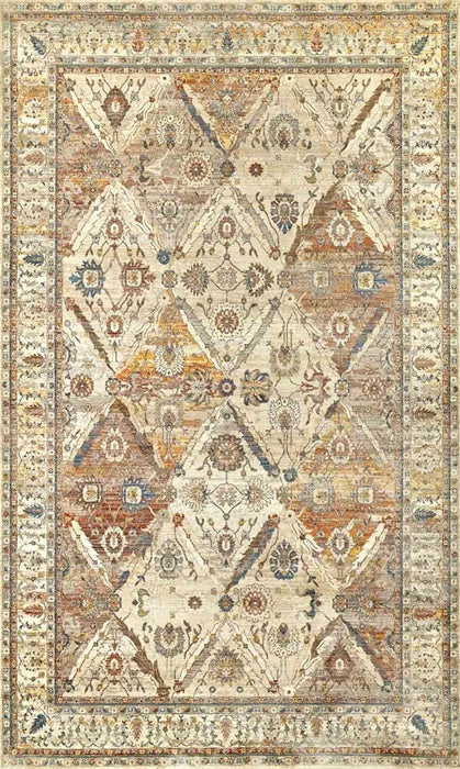 Teppich Ismar Vintage beige-hellbraun Multicolor in 2 Größen