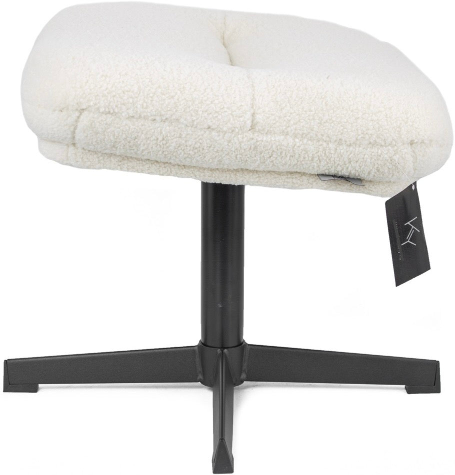 Design Drehsessel Sam Teddy Besucher Chill Sessel Wohnzimmer 5 Farben & Hocker