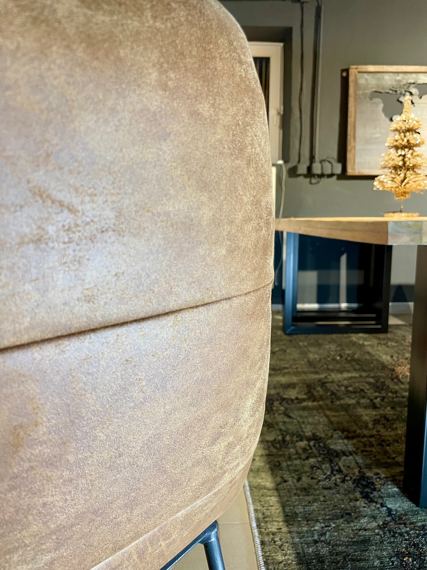 Chill & Lounge Sessel Amsterdam Cognac Braun Mikrofaser Kunstleder