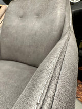 Drehbarer Esszimmer Stuhl Tina in 6 Farben Taupe Grün Anthrazit Beige Grau