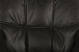 Armlehnen Stuhl Eton Kunstleder in 3 Farben cognac-braun anthrazit-grau olive-grün