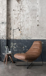 Chill & Lounge Sessel Amsterdam Cognac Braun Mikrofaser Kunstleder