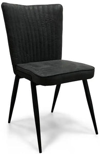 Stuhl Apollis Mikrofaser in 3 Farben Cognac Taupe Anthrazit-grau