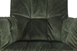 Lade das Bild in den Galerie-Viewer, Armlehnen Stuhl Eton Samt in 5 Farben braun anthrazit-grau gelb rosa grün
