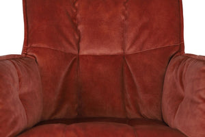 Armlehnen Stuhl Eton Samt in 5 Farben braun anthrazit-grau gelb rosa grün