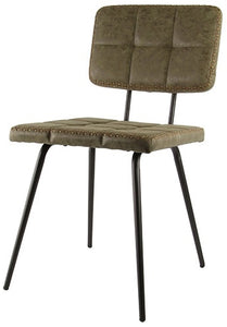 Stuhl Markham in 3 Farben braun, grau grün Gastro Qualität Kunstleder